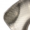 Kotflügel AluRiffel 2,5/4,0 Doppelachs mit Kantenschutz Breite 700mm D7036 ALQ
